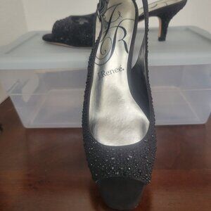 Beaded Evening Sandals